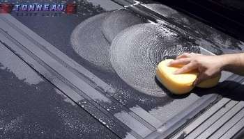 Wash your tonneau cover